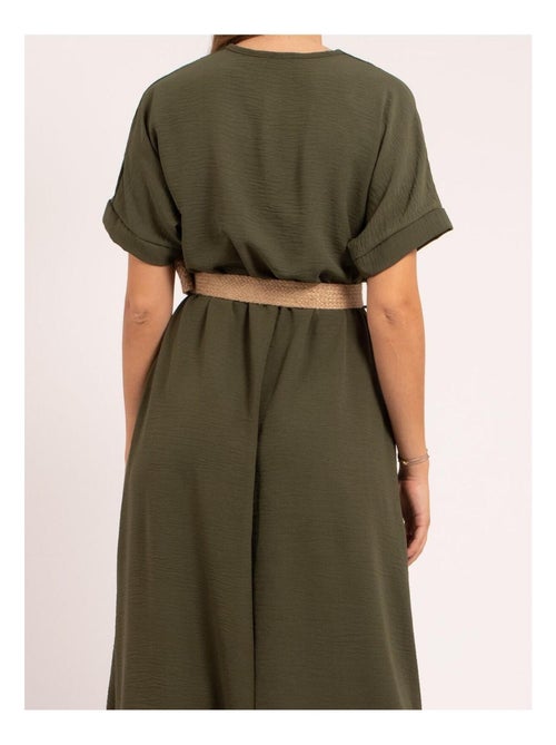 Robe longue et ceinture ICALEST - Kiabi