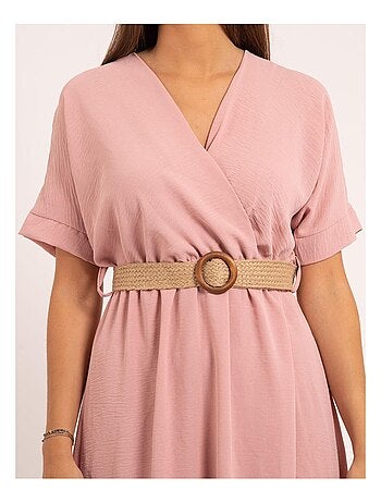 Robe longue et ceinture ICALEST