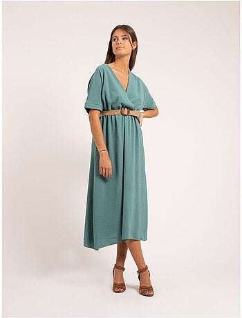 Robe longue et ceinture ICALEST