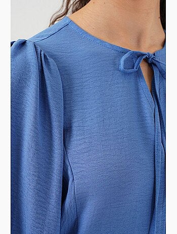 Robe longue et modeste à manches ballon bdart