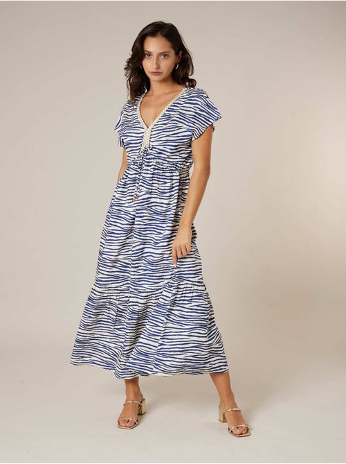 Robe longue femme fantaisie 'Deeluxe' - Kiabi