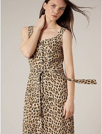 Robe longue femme fluide 'Deeluxe'