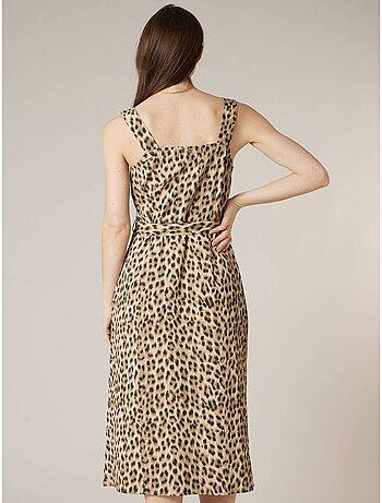 Robe longue femme fluide 'Deeluxe'