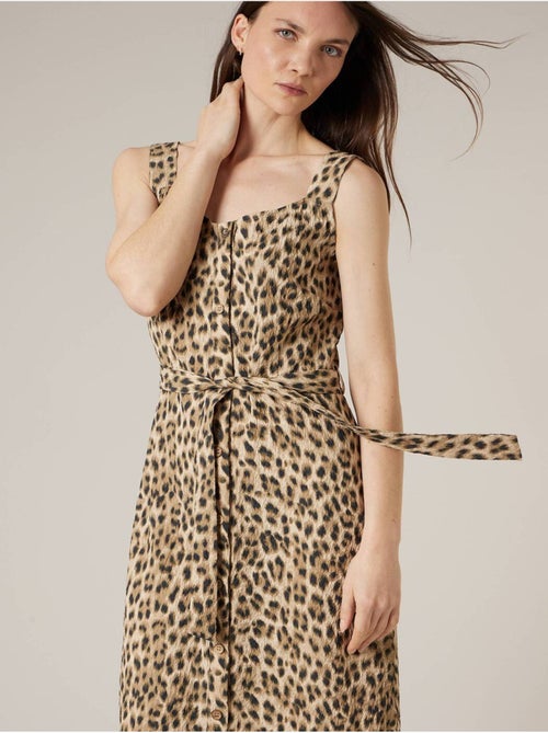 Robe longue femme fluide 'Deeluxe' - Kiabi