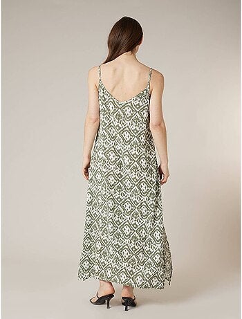 Robe longue femme fluide 'Deeluxe'