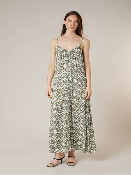 Robe longue femme fluide 'Deeluxe' - Kiabi