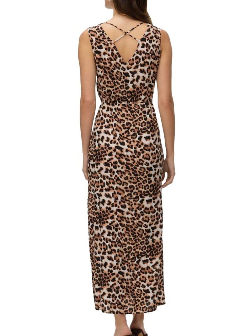 Robe Longue Femme Vero Moda Beige - Kiabi