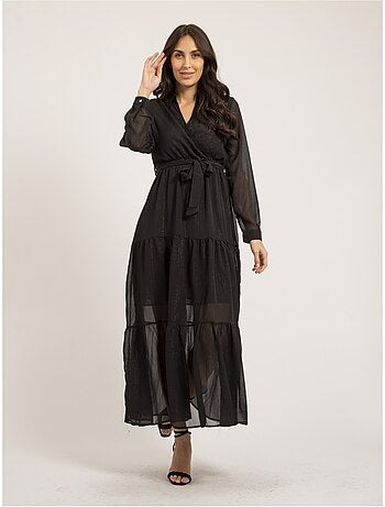 Robe longue fil lurex IZIDA