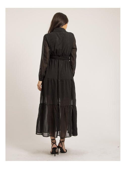 Robe longue fil lurex IZIDA - Kiabi