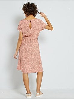 Robe longue fleurie 'JDY' - Kiabi