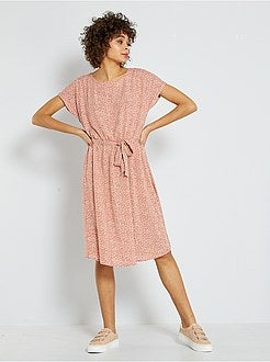 Robe longue fleurie 'JDY' - Kiabi