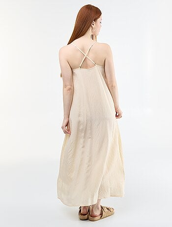 Robe longue fluide