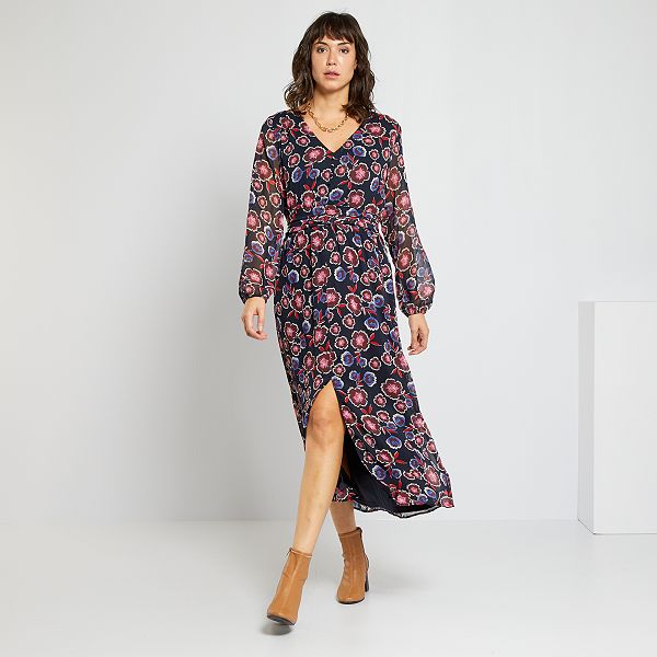 robe longue femme fluide