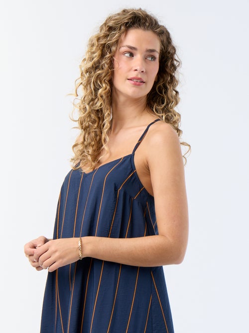 Robe longue fluide - Kiabi