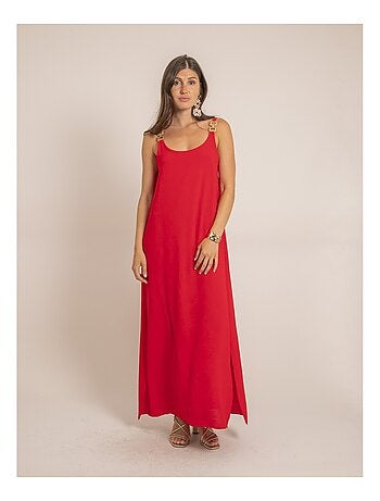 Robe longue fluide IDOZANE