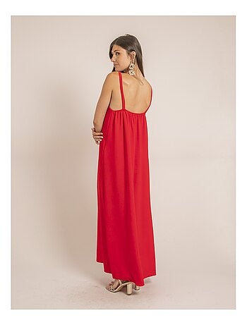 Robe longue fluide IDOZANE