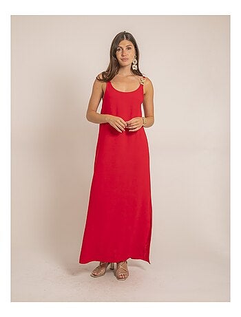 Robe longue fluide IDOZANE