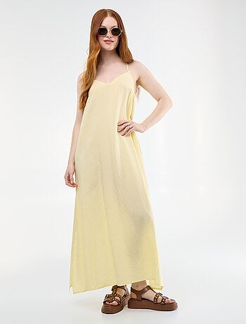 Robe longue fluide