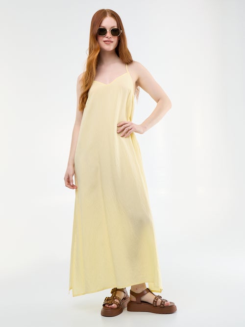 Robe longue fluide - Kiabi