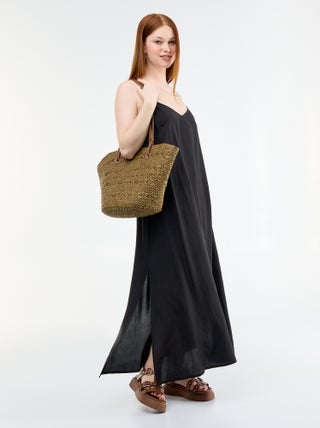 Robe longue fluide