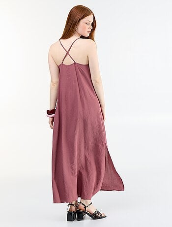 Robe longue fluide