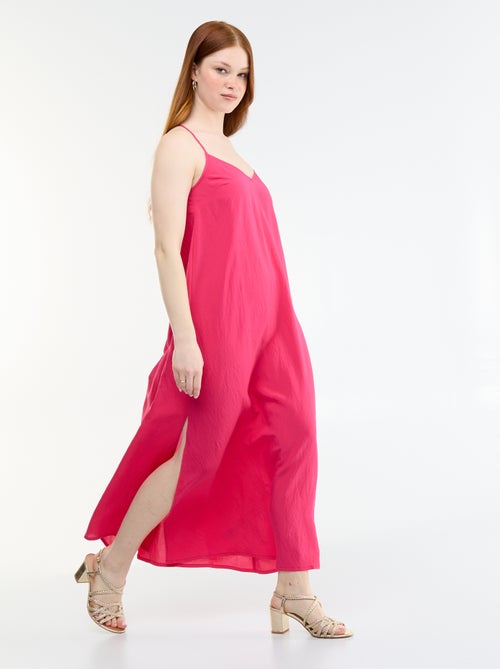 Robe longue fluide - Kiabi