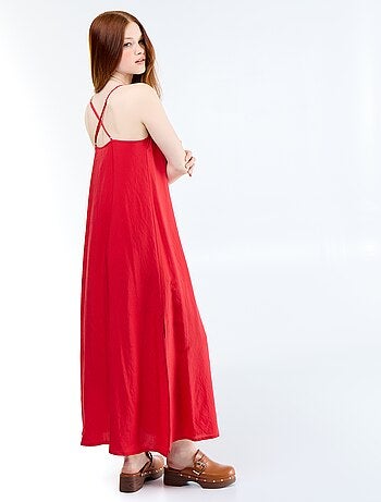 Robe longue fluide