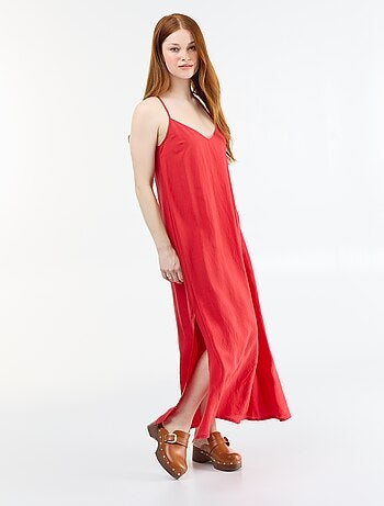 Robe longue fluide