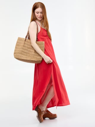 Robe longue fluide