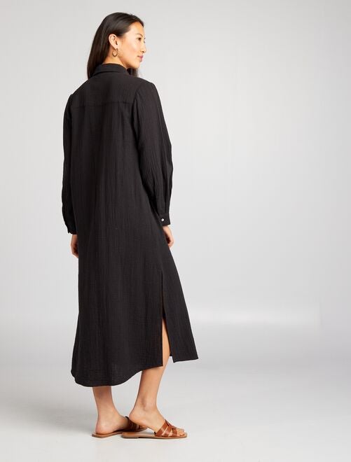 Robe gaze de coton femme