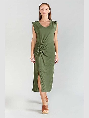 Robe longue GANA droite 'Le Temps Des Cerises'