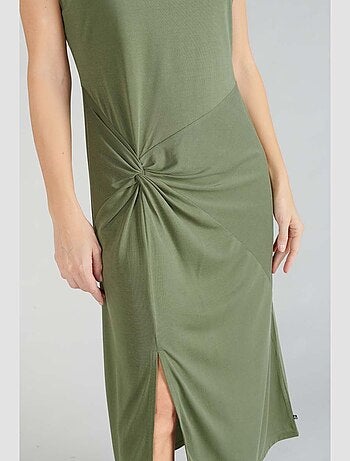 Robe longue GANA droite 'Le Temps Des Cerises'