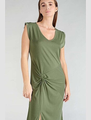 Robe longue GANA droite 'Le Temps Des Cerises'