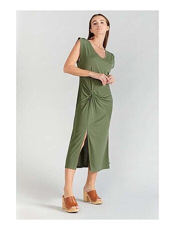 Robe longue GANA droite 'Le Temps Des Cerises'