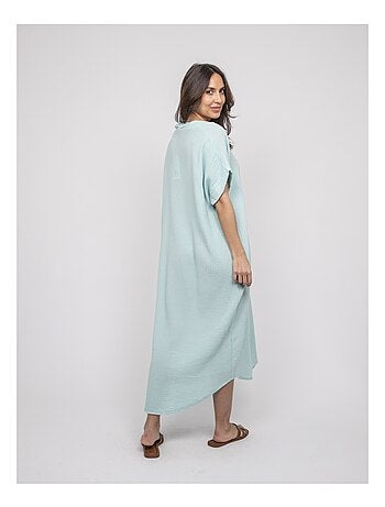 Robe longue gaze de coton IPELOR