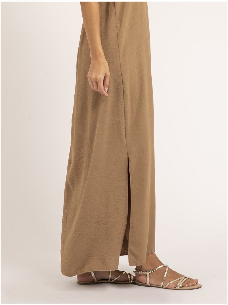 Robe longue IGGY Beige - Kiabi
