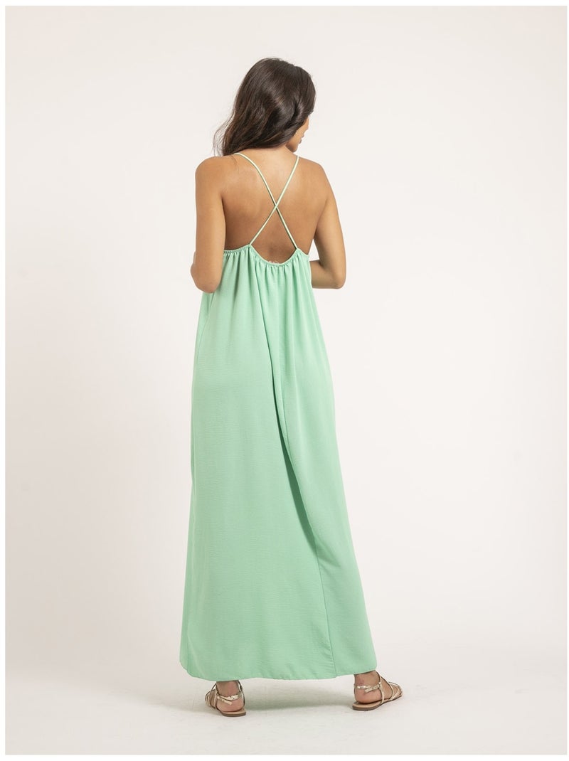 Robe longue IGGY Vert - Kiabi