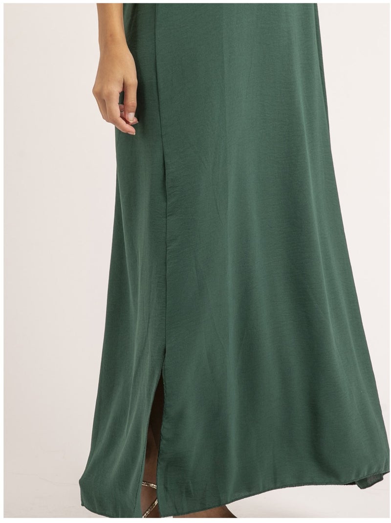 Robe longue IGGY Vert foncé - Kiabi