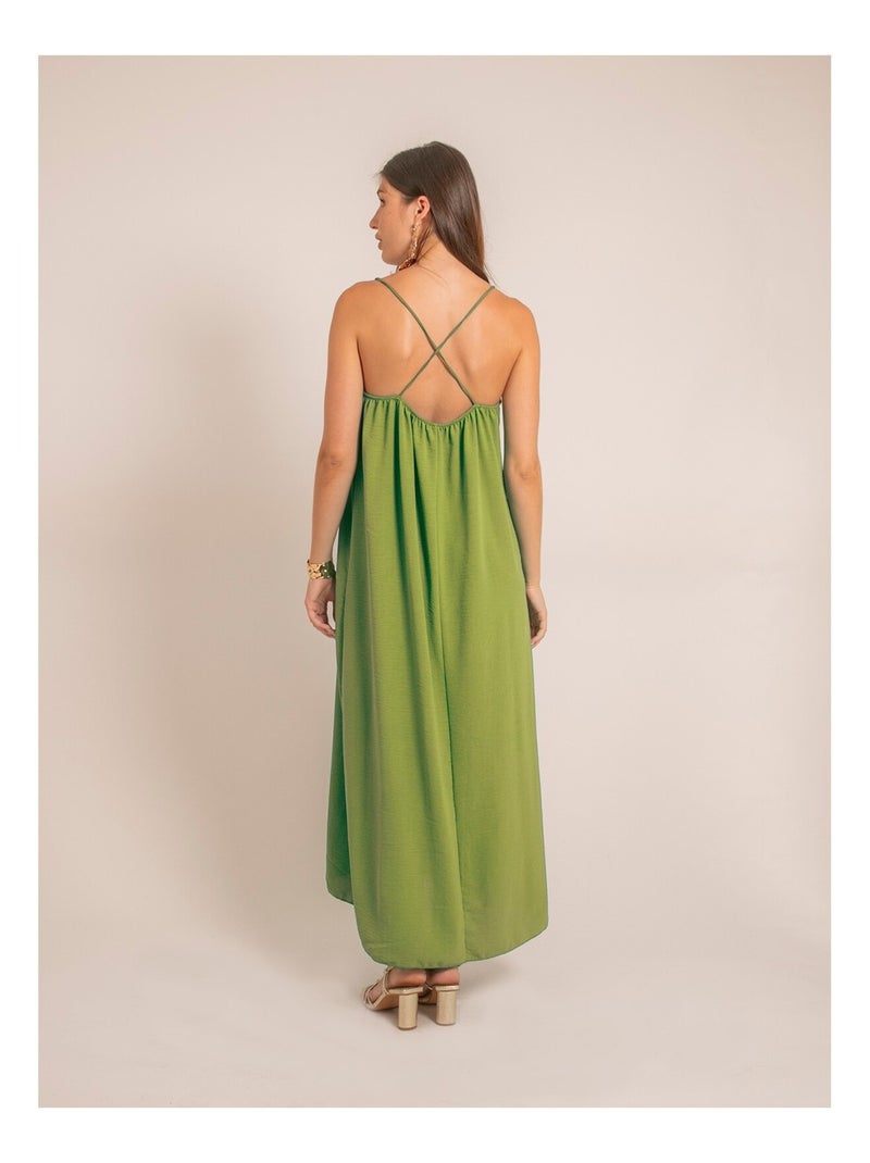 Robe longue IGGY Vert pistache - Kiabi