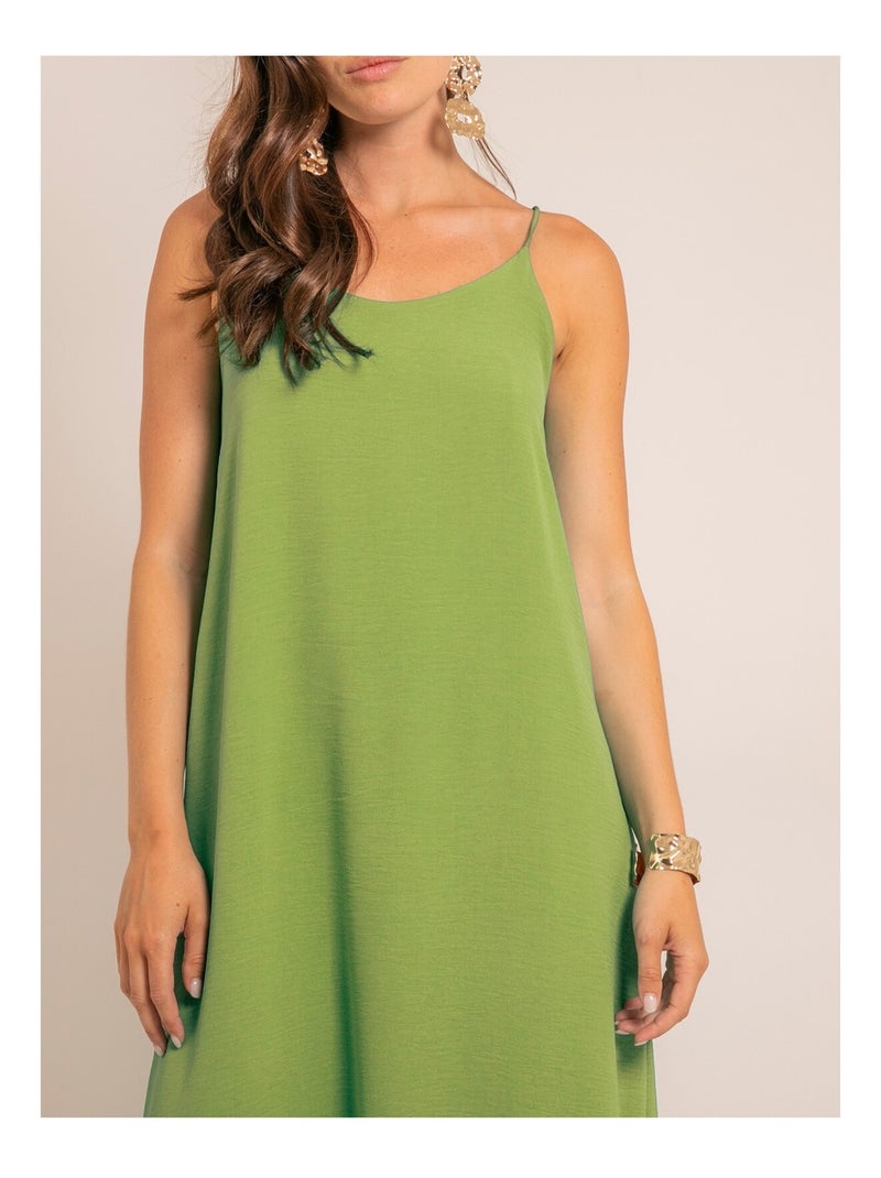 Robe longue IGGY Vert pistache - Kiabi