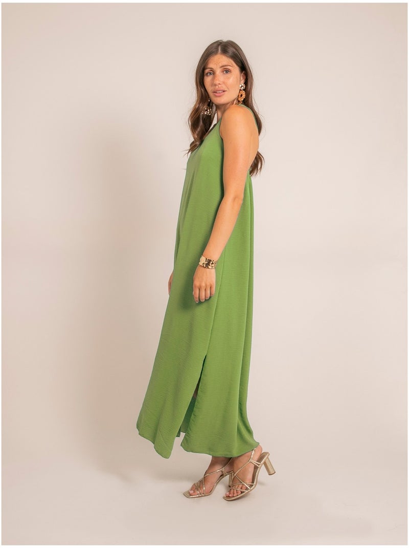 Robe longue IGGY Vert pistache - Kiabi