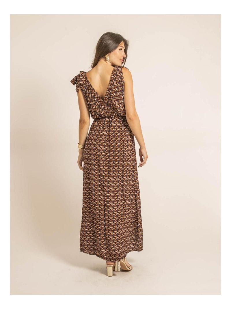 Robe longue ILIANA Violet - Kiabi