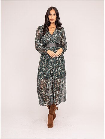 Robe longue imprime INCA