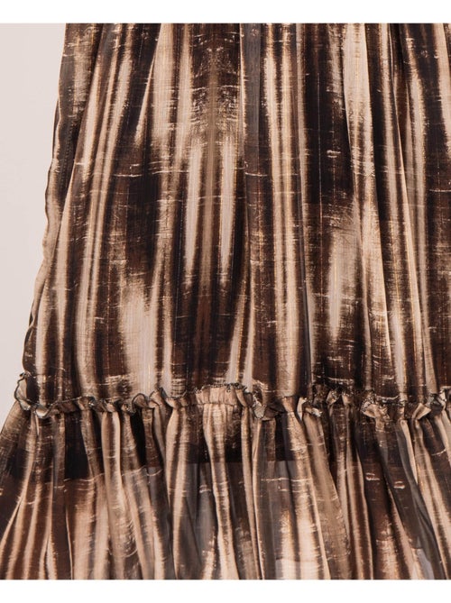 Robe longue imprime IZAN - Kiabi