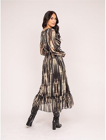 Robe longue imprime IZAN