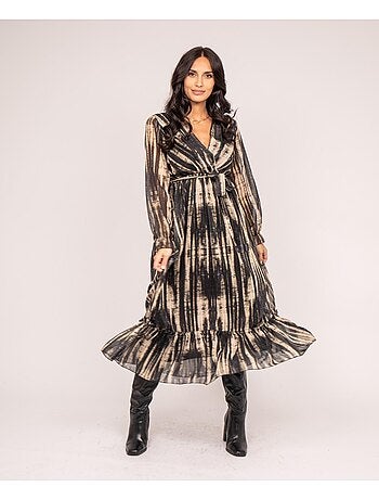 Robe longue imprime IZAN