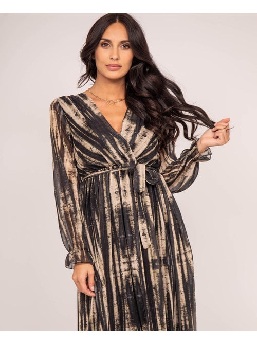 Robe longue imprime IZAN - Kiabi