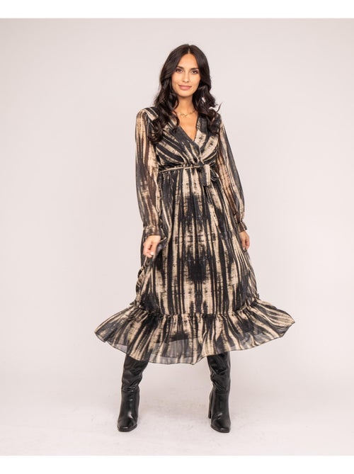 Robe longue imprime IZAN - Kiabi
