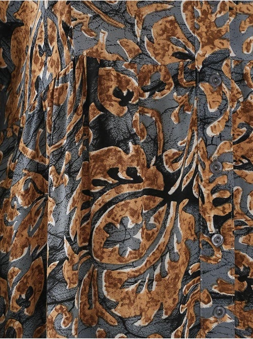 Robe longue imprimée à col en v bdart - Kiabi Robe longue imprimée à col en v bdart - Kiabi
