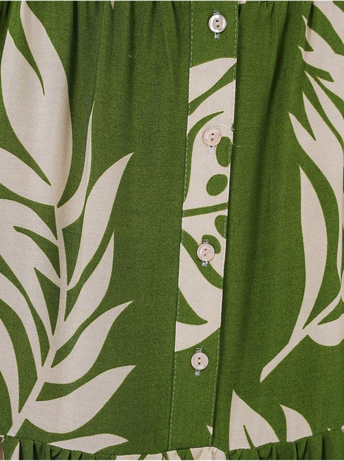 Robe longue imprimée à col en v bdart - Kiabi Robe longue imprimée à col en v bdart - Kiabi